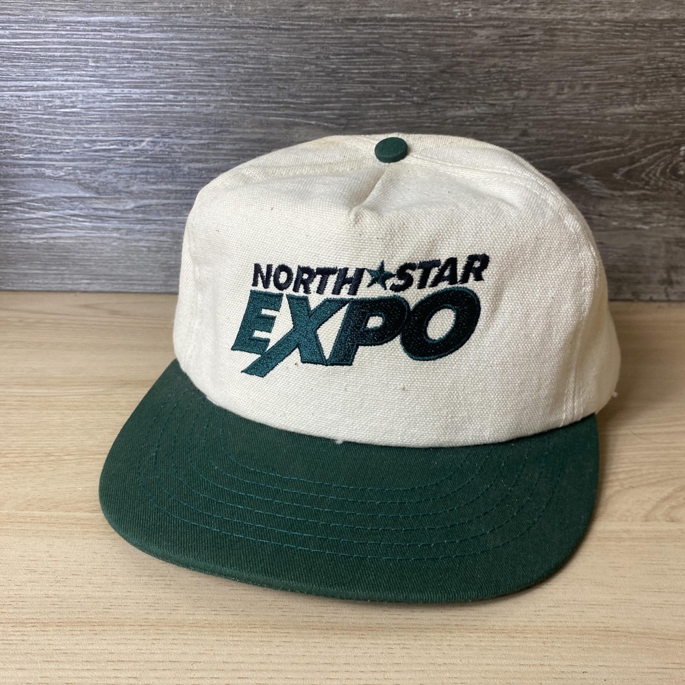 Vintage North Star Expo Hat Cap Snap Back Best Load Embroidered Mens 90s - Picture 3 of 11